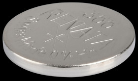 366 Renata, silver oxide, 47 mAh, 11.6 x 1.6 mm