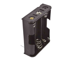 Uchwyt do baterii, x 3, maks. Ø 14.5mm, montaż na PCB