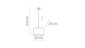 Lampa Stołowa Led 0.5W Z Serii Esterno W Loftowym Stylu, Barwa Światła Ciepła...