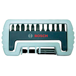 Bosch 2608522130 12-Piece Extra Hard Screwdriver Bit Set