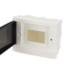 Rozdzielnica podtynkowa 6-modułowa biała dymna EDO777839 EDO