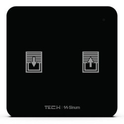 SINUM WZ-02m Włącznik rolet kolor czarny