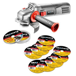 Szlifierka kątowa 900W tarcza 125x22,2mm + tarcza 59G087-CS