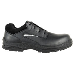 Shoe Black PRESTON WR Leather Upper Comp
