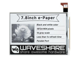 Waveshare 1872×1404, 7.8inch E-Ink raw display