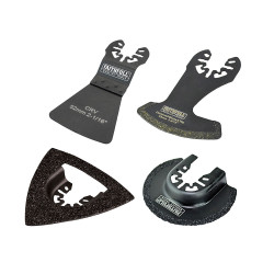 Faithfull FAIMFTKIT4 Multi-Tool Tiling Kit, 4 Piece