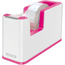 Leitz Tape Dispenser Including Tape WOW Pink