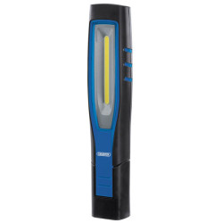 Draper 11764 10W COB/SMD LED Rechargeable Inspection Lamp - 1,000 Lm (Blue)