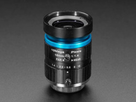 Adafruit 16mm 10MP Telephoto Lens for Raspberry Pi HQ Camera
