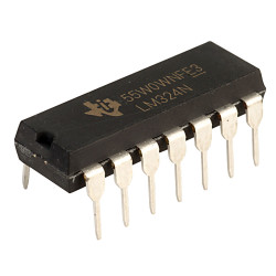 Texas Instruments LM324N Linear IC Quad Op Amp DIP14