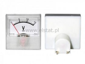 Miernik analogowy Voltomierz mini 15V