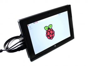 Wyświetlacz LCD IPS 10.1" 1280x800 HDMI panelem dotyk. + obudowa