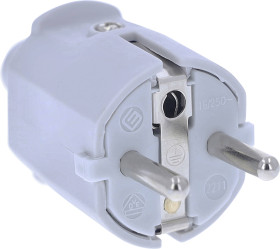 Wtyczka z uziemieniem AS Schwabe 62220