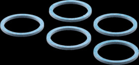 Flat seal, 5 piece, NBR, ID 26.5 mm for sensors, E43038