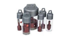 Zestaw Otwornic Diamentowych W Walizce 6-68Mm 5Szt. + Adapter M14 - 3/8 Hex...