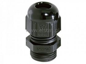 PG 21 dławnica bakielitowa czarna; brak nakrętki