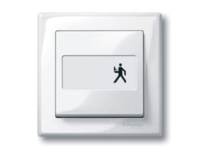 MERTEN SYSTEM M Klawisz pojedynczy z polem opisowym kremowy MTN432344 SCHNEIDER ELECTRIC