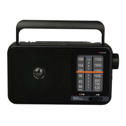 Radio przenośne AM/FM RD-15 Czarne DARTEL