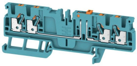 Złączka szynowa rozłączalno-pomiarowa ADT 2.5 4C BL 1989870000 /50szt./