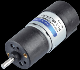 HL149.24.90 Geared motor 30 mm, 90:1, 12 V DC