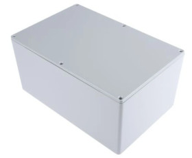 Obudowa ekranowana Szary, 222.2 x 146 x 106.5mm, RS PRO