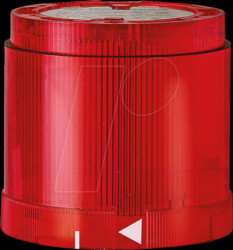 843.160.55 Signal element, LED flashing light, red, 24 V DC, KombiSIGN 70
