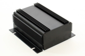 Extruded Enclosure - Heat Dissipative, 1455KHD1201BK