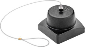 Cover cap, size SP2, die-cast aluminum, screw locking, IP65/IP68/IP69/IPx9, 09400215414