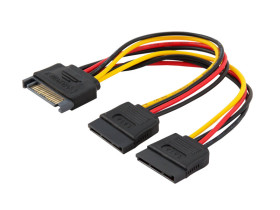 Redukcja zasilania SATA - SATA x 2