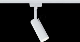 95507 URail LED rail spotlight Tubo, 237 lm, 4.5 W, 3000 K, white
