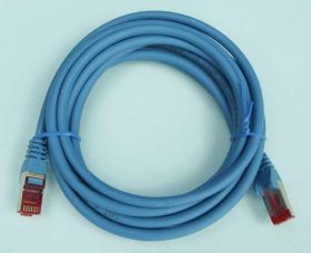 S/FTP 6e 3,00mb NIEBIESKI Cu PATCHCORD