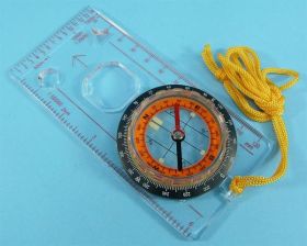 KOMPAS KARTOGRAFICZNY Z LINIJKĄ BUSOLA