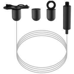 Suspension kit, black, for FLEXLINE - linear lighting system, 62425220