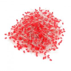 LED 3mm czerwona - 1000 szt.