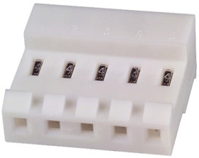 Złącze IDC kablowe 90°, 7A, 5-pinowe, raster: 3.96mm, seria: MTA-156, TE Connectivity