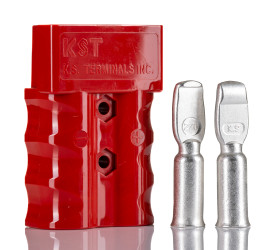 Styk elektryczny 200A RS PRO 2 -pinowe 600 V Męski Montaż na kablu