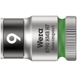 Wera 05003743001 8790 HMB HF Zyklop Socket 3/8&quot; Drive 9 x 29mm