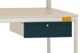 Manuflex LD4123.7016 Pojedyncza kieszeń ESD w kolorze antracytowym RAL 7016, z zamkiem, szer. X gł. X wys. = 425 x 550 x