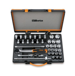 Zestaw nasadek rozmiar napędu 1/2 elementy: 38 BETA