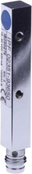 IB090276, czujnik indukcyjny, 59x8x8mm, Sn: 3, 10-30V DC, PNP NC, Złącze M8, IP67, Zamak chromowany