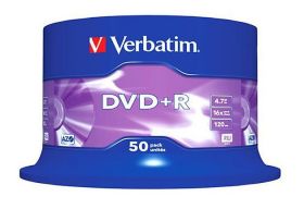 DVD+R VERBATIM 16* CAKE 50