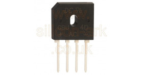 GBU4D bridge rectifier - DC Components