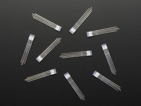 Diffused Rectangular 5mm RGB LEDs - Pack of 10