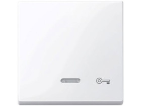 MERTEN SYSTEM M Klawisz z lampką sygnalizacyjną z oznaczeniem „klucz” biały active MTN435325 SCHNEIDER ELECTRIC