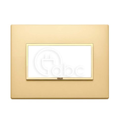 Ramka ozdobna Eikon Evo, 4M, Total Satin Gold, 21654.G10