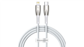 Kabel Baseus Cadh000002 Lightning - Usb-C Pd 20W 480Mb/S 1M - Biały