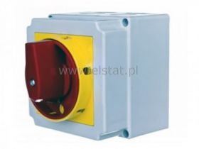 Wyłącznik 16A, 4tory ( 0-1) obudowa