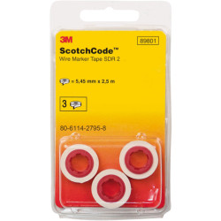 3M Refill rolls for Scotchcode STD &quot;2&quot; (3 rolls) 80-6114-2795-8