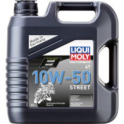 Liqui Moly 21726 Motorbike 4T 10W-50 Street engine oil 4L for 4-stroke engines