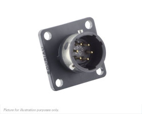 Złącze okrągłe 6-pinowe Męski Souriau Sunbank by Eaton Męski Montaż na kołnierzu MIL-DTL-26482 rozmiar 10